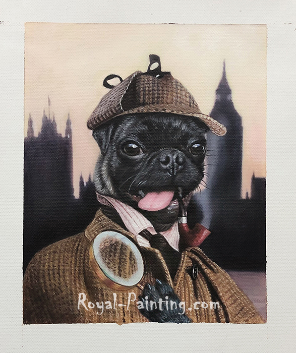 Customized Oil Painting For Pet